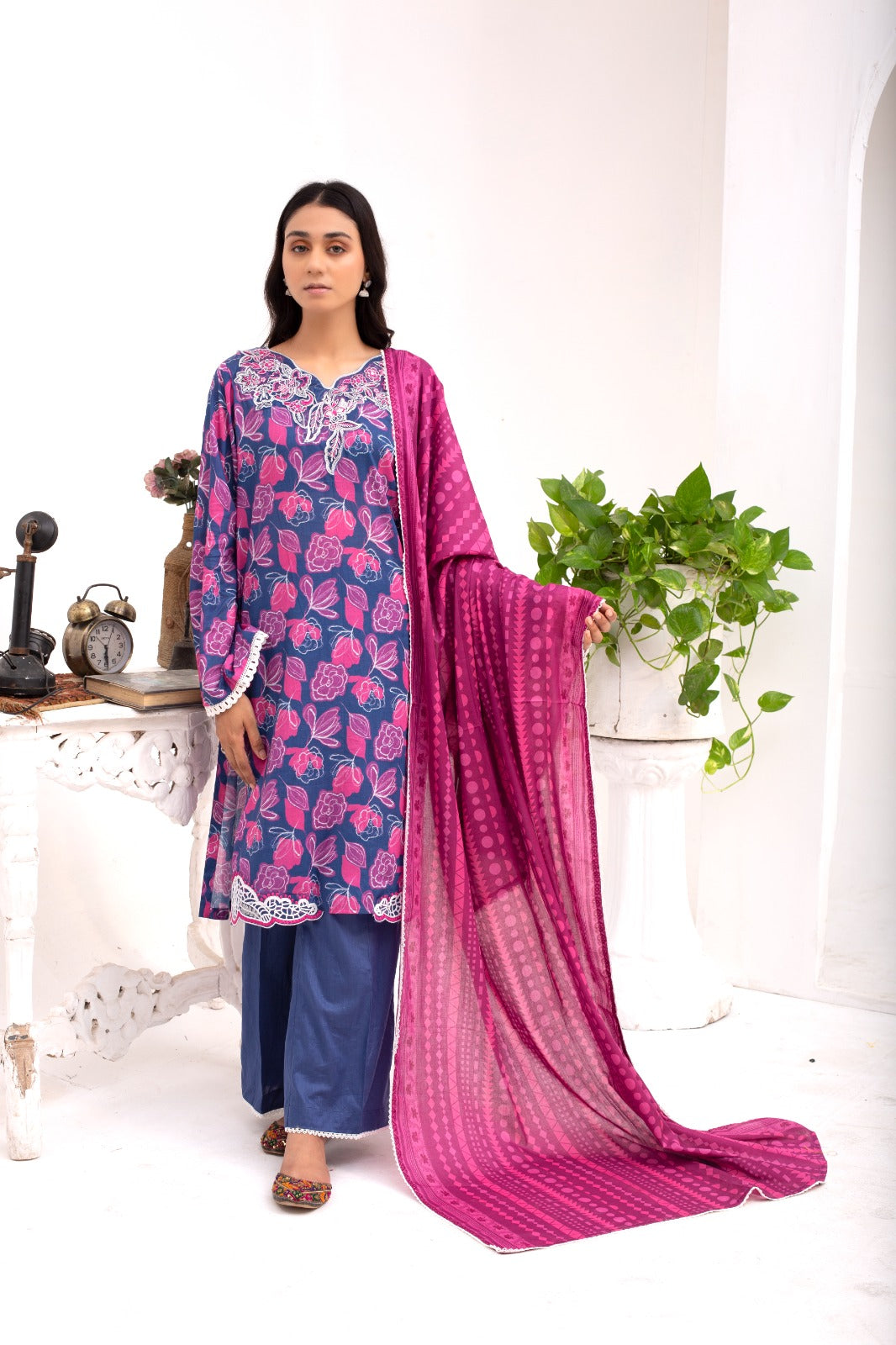 SS-1011 – Red Lawn Farshi Shalwar Kurta Set ❤️