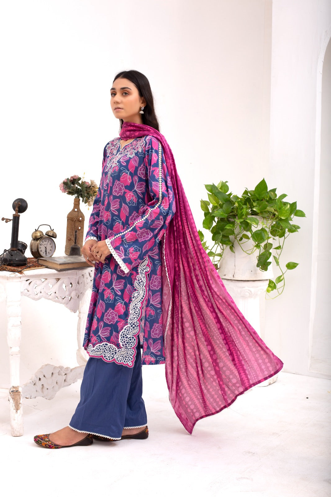 SS-1011 – Red Lawn Farshi Shalwar Kurta Set ❤️